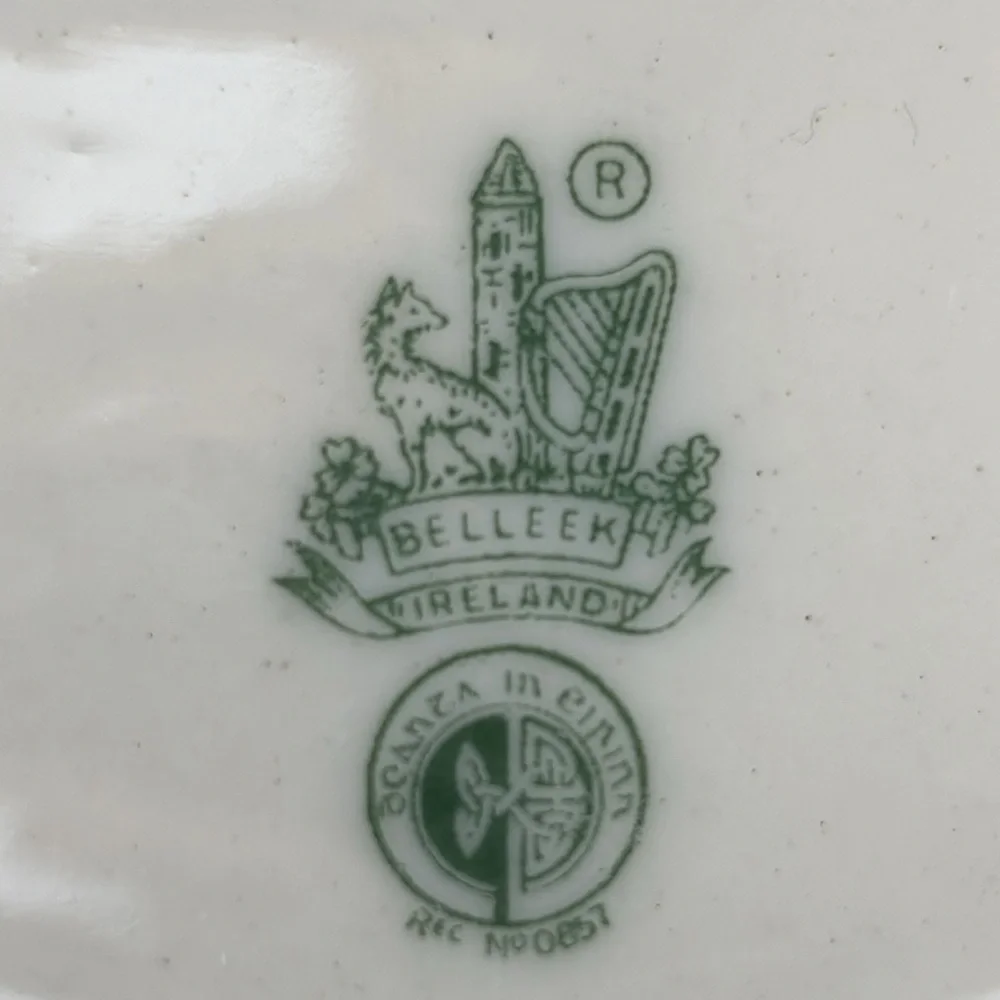 Belleek dating between wide